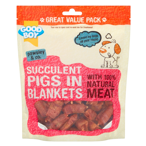 GOOD BOY PAWSLEY & CO. SUCCULENT PIGS IN BLANKETS 320G