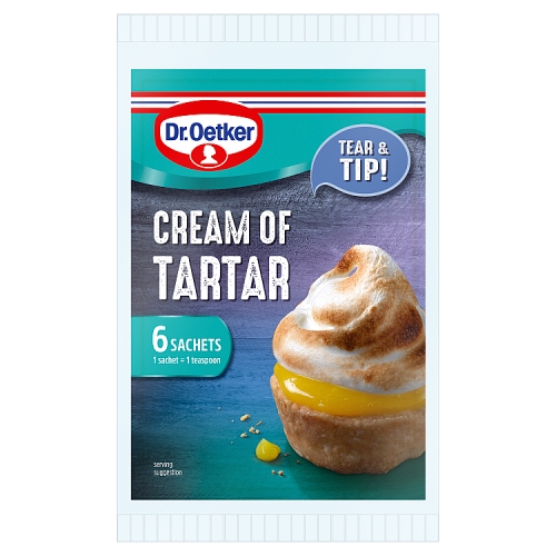 DR.OETKER CREAM OF TARTAR 6PK 5G