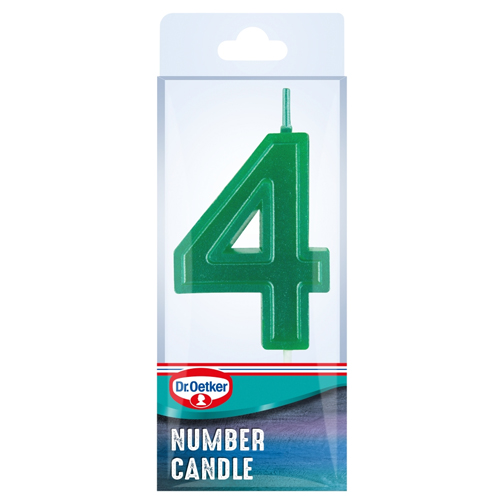 DR.OETKER NUMBER FOUR CANDLE 5G