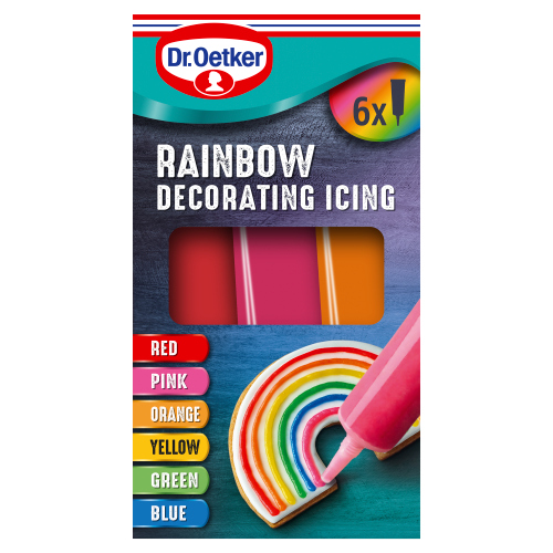 DR OETKER RAINBOW DECORATING ICING 102G