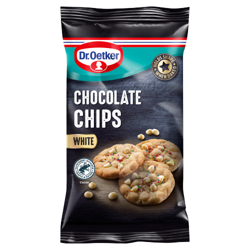 DR.OETKER WHITE CHOCOLATE CHIPS 100G