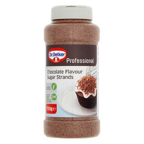 DR.OETKER CHOCOLATE FLAVOURED STRANDS 700G