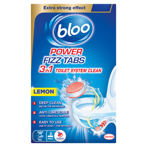 BLOO FIZZ TABS TOILET CLEANER 8PK