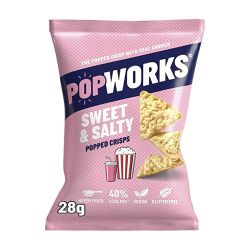 POPWORKS SWEET & SALTY SHARING POPPED CRISPS 85G