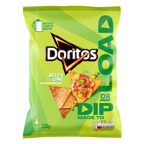 DORITOS DIP OR LOAD ZESTY LIME 230G