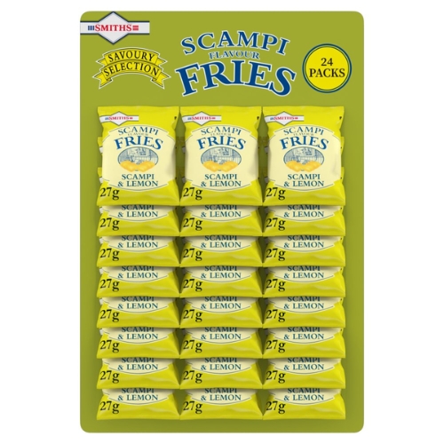 SMITH'S SCAMPI & LEMON SNACKS 27G
