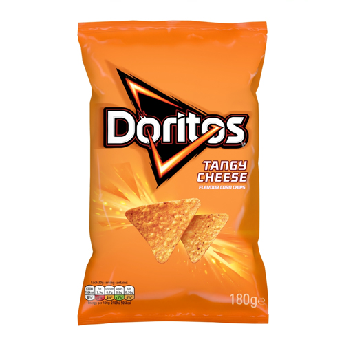 DORITOS TANGY CHEESE TORTILLA CHIPS 180G