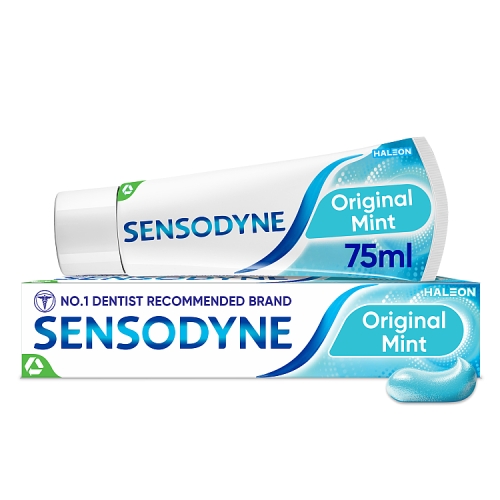 SENSODYNE DAILY CARE ORIGINAL MINT TOOTHPASTE 12X 75ML