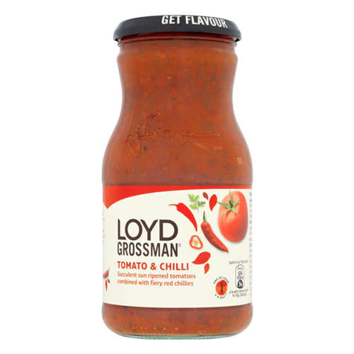 LOYD GROSSMAN TOMATO & CHILLI SAUCE 660G