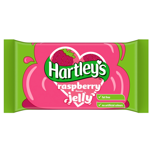 HARTLEY'S TABLET RASPBERRY JELLY 135G