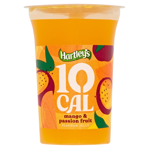 HARTLEY'S 10 CAL MANGO & PASSION FRUIT RTE JELLY 175G
