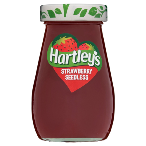 HARTLEY'S BEST STRAWBERRY SEEDLESS JAM 340G