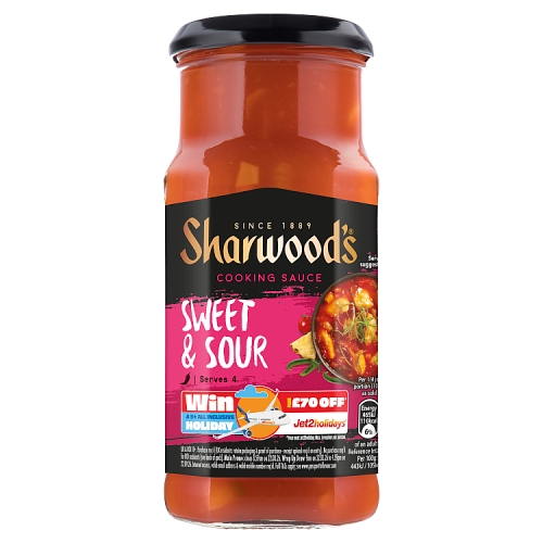 SHARWOOD'S SWEET & SOUR COOKING SAUCE 425G