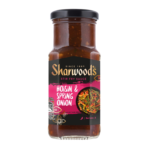 SHARWOOD'S HOISIN & SPRING ONION STIR FRY COOKING SAUCE 195G