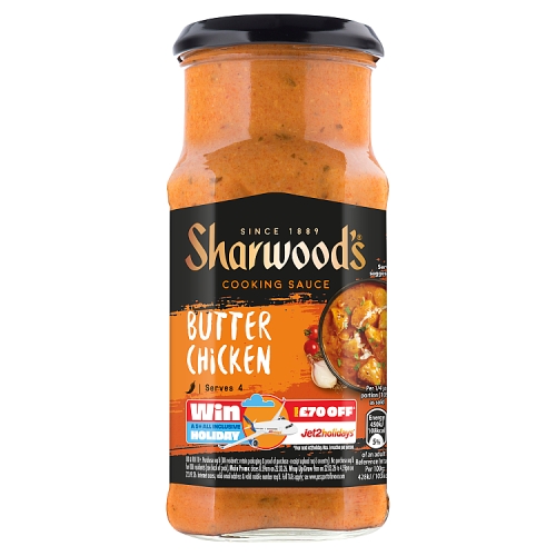 SHARWOOD'S COOKING SAUCE BUTTER CHICKEN 420G