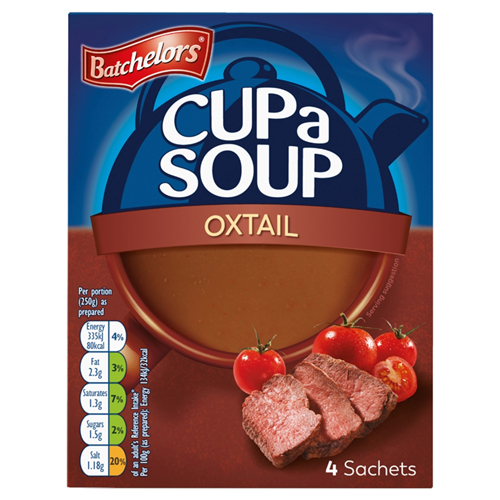 BATCHELORS CUP A SOUP OXTAIL 78G