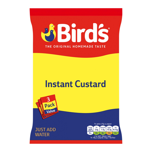 BIRD'S INSTANT CUSTARD 3 X 75G