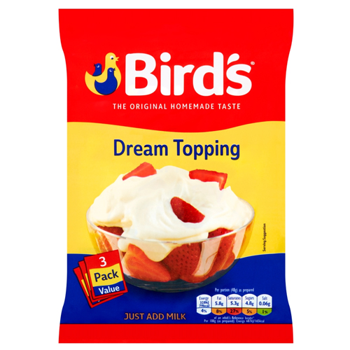 BIRD'S DREAM TOPPING 3 X 36G