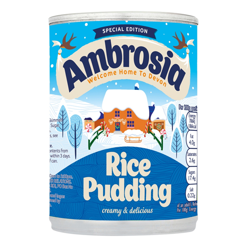 AMBROSIA RICE PUDDING 400G