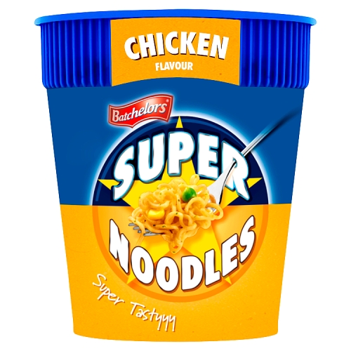 BATCHELORS SUPER NOODLES CHICKEN FLAVOUR 8X 75G
