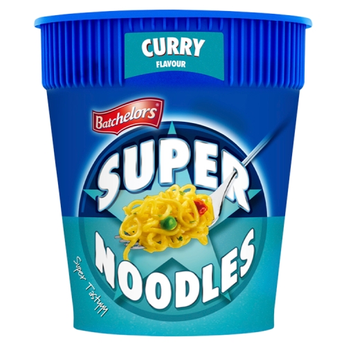 BATCHELORS SUPER NOODLES CURRY FLAVOUR 8X 75G