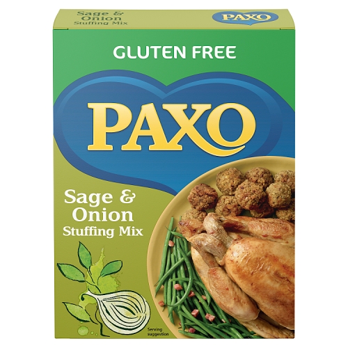 PAXO GLUTEN FREE SAGE & ONION STUFFING MIX 150G