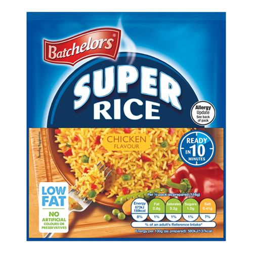 BATCHELORS SUPER RICE CHICKEN FLAVOUR 90G