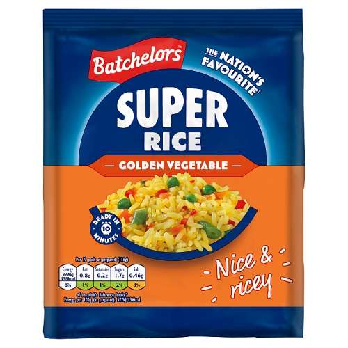 BATCHELORS SUPER RICE GOLDEN VEGETABLE FLAVOUR 90G