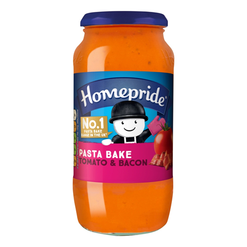 HOMEPRIDE PASTA BAKE TOMATO & BACON 485G