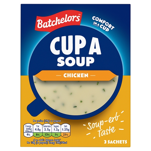 BATCHELORS 3 CHICKEN CUP A SOUP 56G