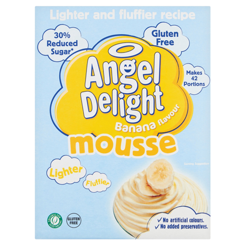ANGEL DELIGHT BANANA FLAVOUR MOUSSE 600G