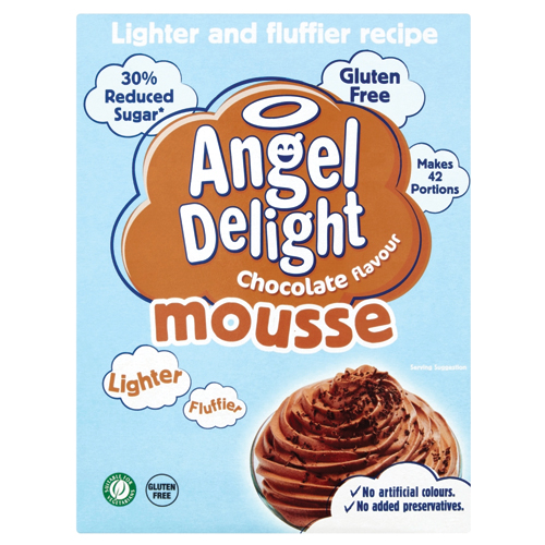 ANGEL DELIGHT CHOCOLATE FLAVOUR MOUSSE 600G