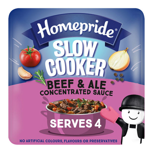 HOMEPRIDE SLOW COOKER BEEF AND ALE CONCENTRATED SAUCE 170G