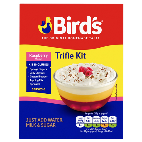 BIRD'S RASPBERRY TRIFLE 141G
