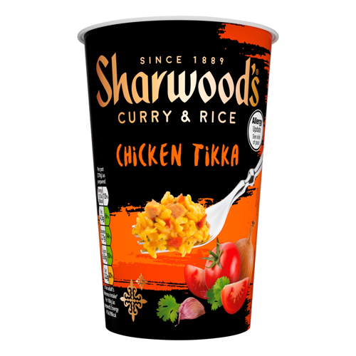 SHARWOOD'S CURRY & RICE CHICKEN TIKKA 70G