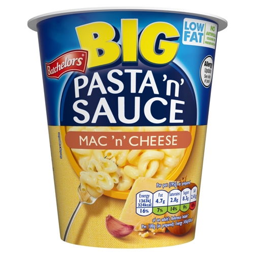 BATCHELORS PASTA N SAUCE MAC 'N' CHEESE 85G