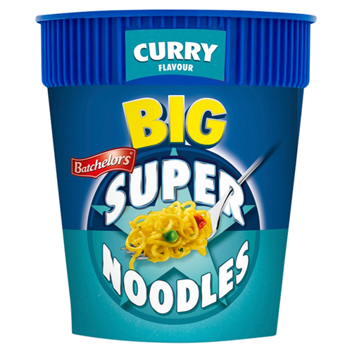 BATCHELORS BIG SUPER NOODLES CURRY FLAVOUR 8/100G