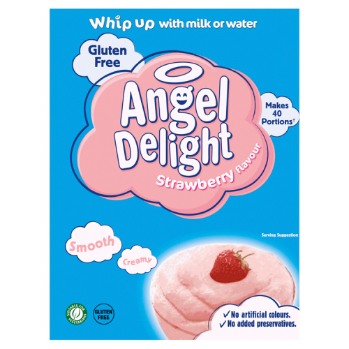 ANGEL DELIGHT STRAWBERRY FLAVOUR 600G