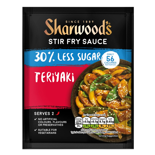 SHARWOOD'S STIR FRY SAUCE TERIYAKI 120G
