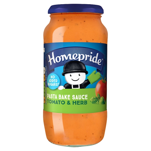 HOMEPRIDE NAS PASTA BAKE SAUCE TOMATO & HERB 485G