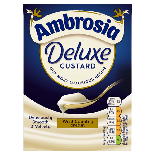 AMBROSIA DELUX WEST COUNTRY CUSTARD 750G
