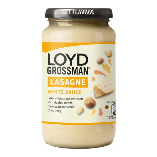 LOYD GROSSMAN LASAGNE WHITE SAUCE 440G