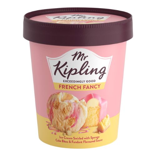 MR KIPLING FRENCH FANCY ICE CREAM TUB 475ML