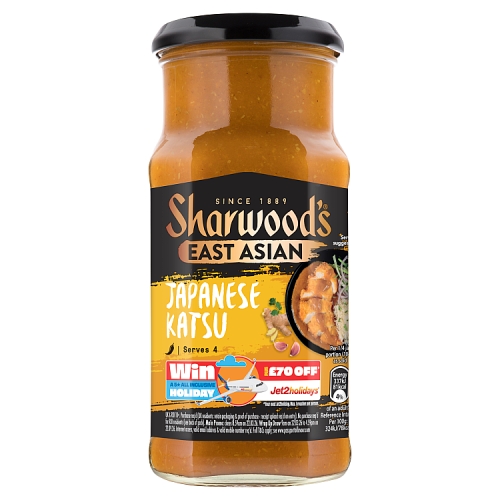 SHARWOOD'S EAST ASIAN JAPANESE KATSU CURRY COOKING SAUCE 415G