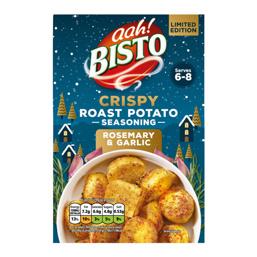 BISTO ROSEMARY & GARLIC POTATO SEASONING 8 X 60G