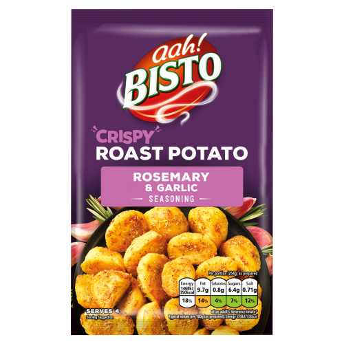 BISTO CRISPY ROAST POTATO ROSEMARY & GARLIC SEASONING 40G
