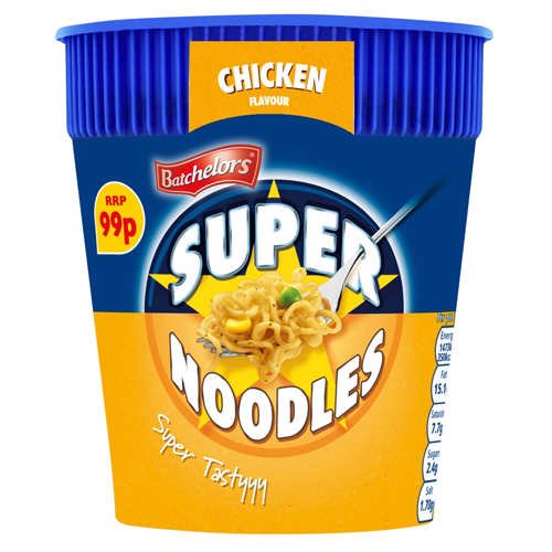 BATCHELORS SUPER NOODLES POT CHICKEN PMP 99P 75G