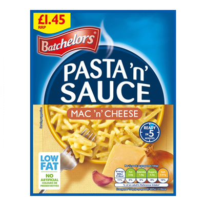 BATCHELORS PASTA 'N' SAUCE MAC & CHEESE PMP £1.45 99G