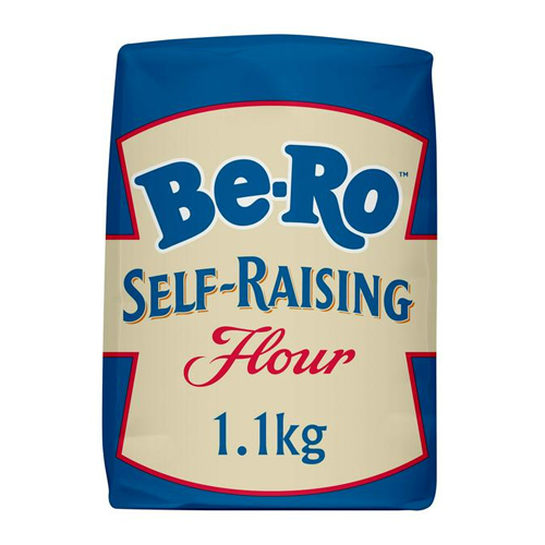 BE-RO SELF-RAISING FLOUR 8X 1.1KG