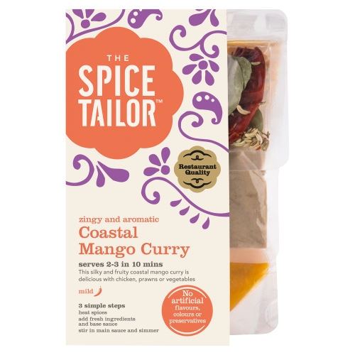 THE SPICE TAILOR MANGO INDIAN CURRY SAUCE MEAL KIT 300G